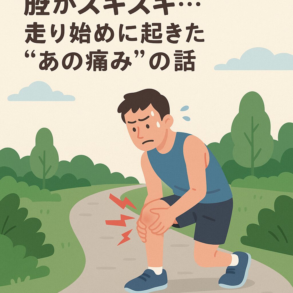 膝の痛みの画像