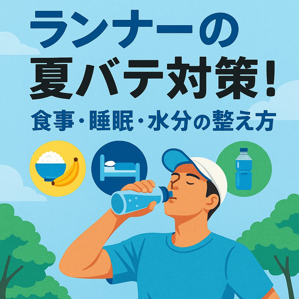 ランナーの夏バテ対策画像