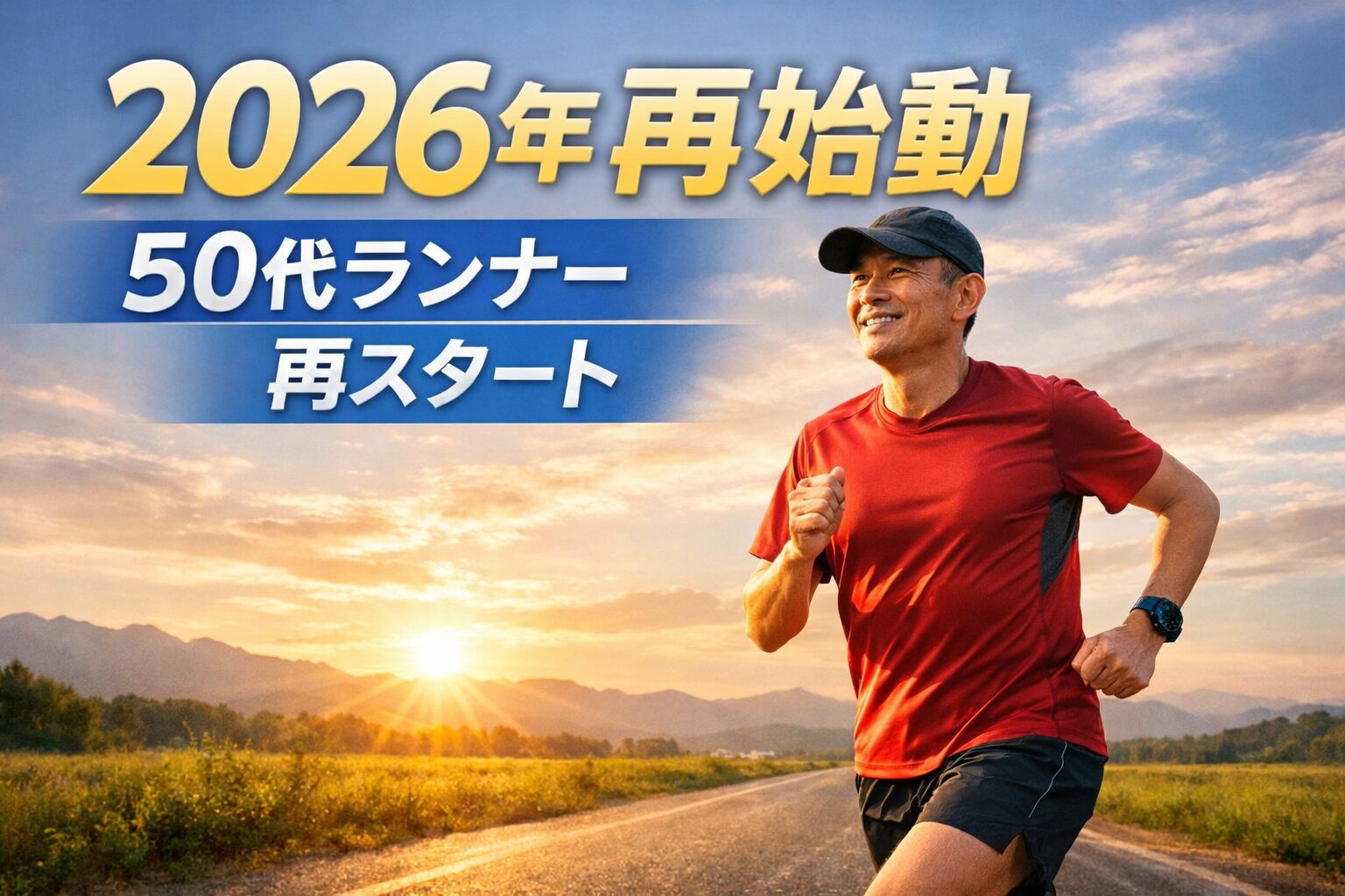 2026年再始動　50代ランナー再スタート画像